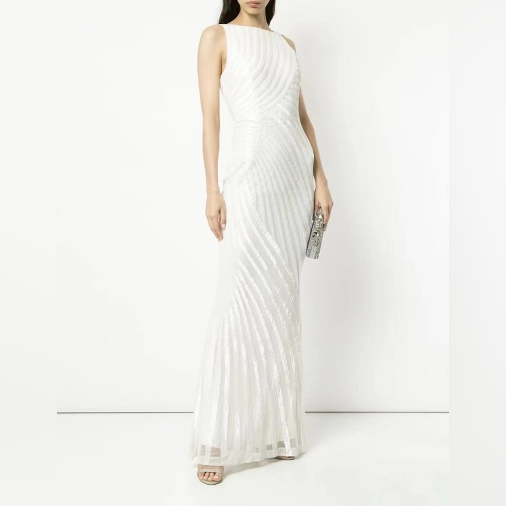 US 12 Rachel Gilbert Milla Gown NWOT